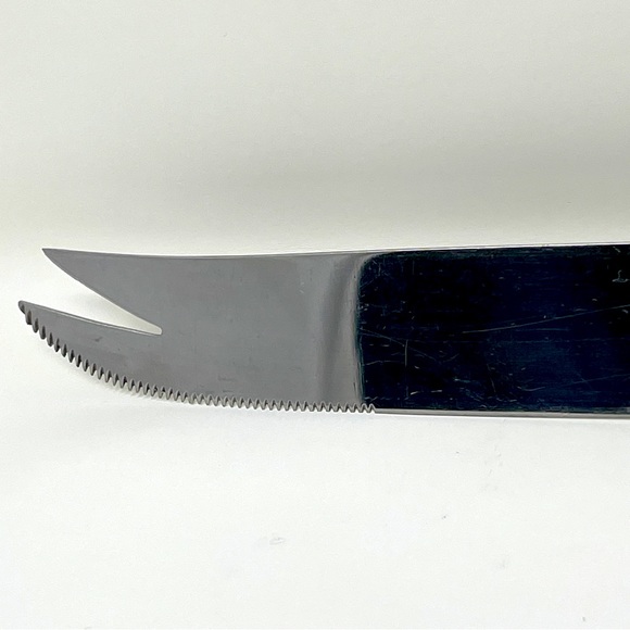 Vintage A.E. Lewis & Co Carving Knife Porcelain Handle Stainless Steel England - Picture 8 of 15